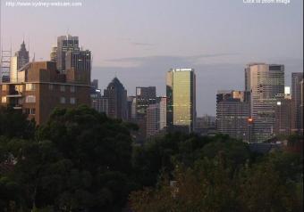 Sydney webcam - Sydney Skyline webcam, New South Wales , Sydney