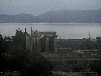 Corinth webcam - Temple of Apollo webcam, Peloponnese, Corinthia