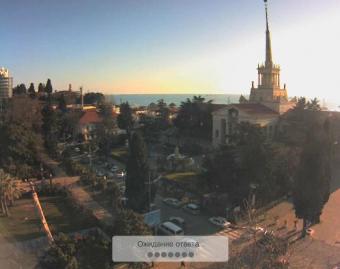 Sochi webcam - Sochi Town webcam, Krasnodar Krai, Krasnodar Krai