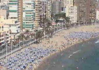Benidorm webcam - Levante Beach, Benidorm webcam, Valencia, Alicante