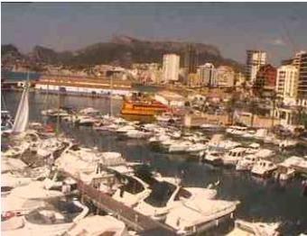 Calpe webcam - Calpe Sailing Club webcam, Valencia, Alicante