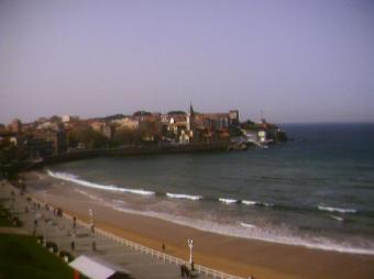 Gijon webcam - Tablas Surf Shops webcam, Asturias, Asturias