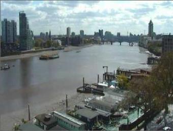 London webcam - Albert Bridge River Thames London webcam, London, Inner London