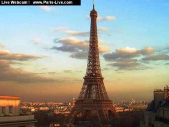 Paris webcam - Eiffel Tower - Paris webcam, Ile-de-France, Paris