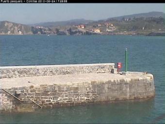 Santander webcam - Comillas fishing port, Cantabria webcam, Cantabria, Cantabria