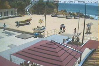 Carvoeiro webcam - Praia do Carvoeiro webcam, Algarve, Faro
