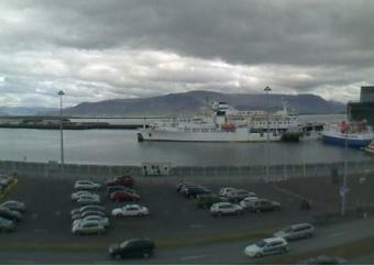 Reykjavik webcam - Reykjavik Port webcam, Seltjarnarnes, Faxafloi