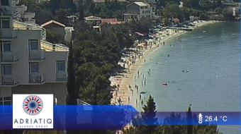 Gradac webcam - Hotel Labineca webcam, Dalmatia, Makarska Riviera