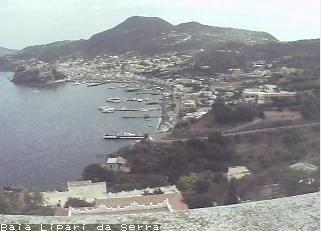 Lipari webcam - Da Serra Gulf of Lipari webcam, Sicily, Messina