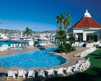 San Diego webcam - Kona Kai Resort and Spa Pool webcam, California, California