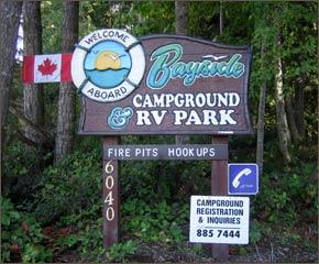 campground bayside rv park sechelt recommendations company info contact reviews