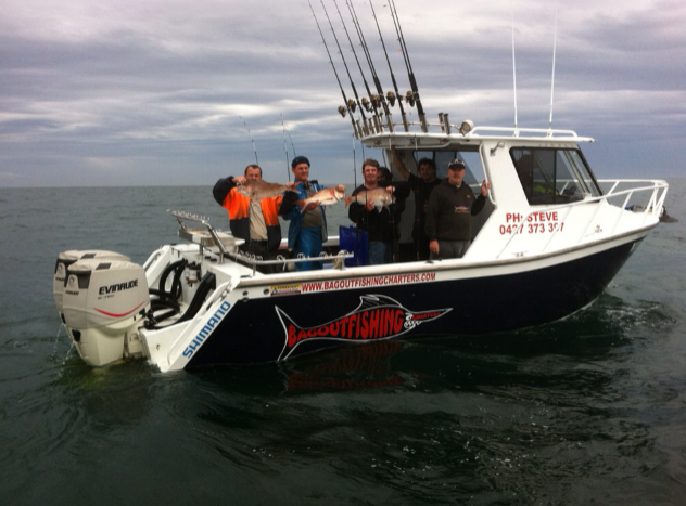Bag Out Fishing Charters in Carrum, Melbourne, Australia, Angling, Fishing  Charter Boats, Fishing Packages