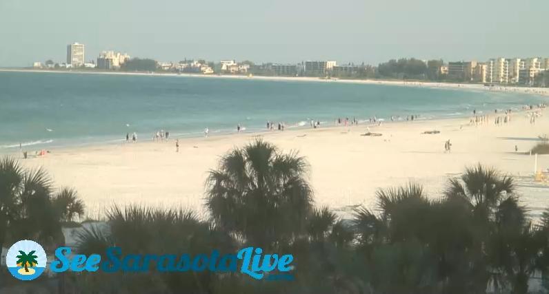 Siesta Key, Sarasota Webcam in Sarasota  Webcams in Sarasota, Florida 